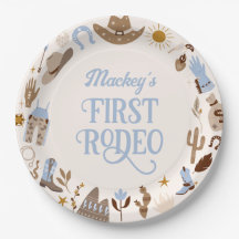 Western First Rodeo Vilda western Cowboy Blue Birt