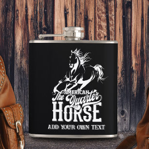 Western för amerikansk kvartershäst Cowboy vilda w Fickplunta