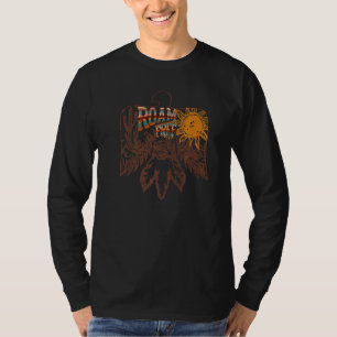 Western för Retro Thunderbird Desert Cactus Roam F T Shirt