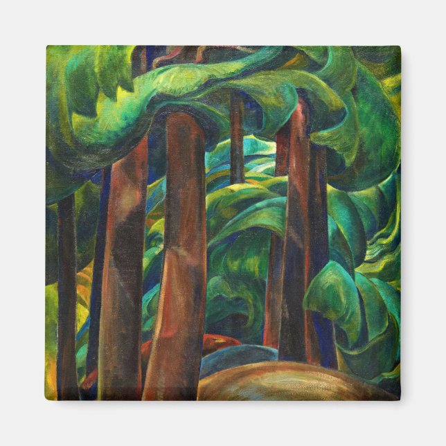 Western Forest, 1931 från Emily Carr Magnet (Framsidan)