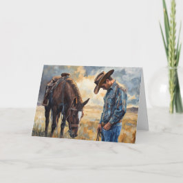 Western fredliga Prairie Sympathy Sentiment Kort