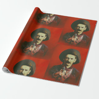 Western fredlös för vintage som slår in papper presentpapper