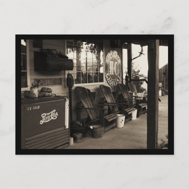 Western frontport vykort (Framsida)