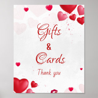 Western Gifts and Cards Bridal Shower  Sign Poster