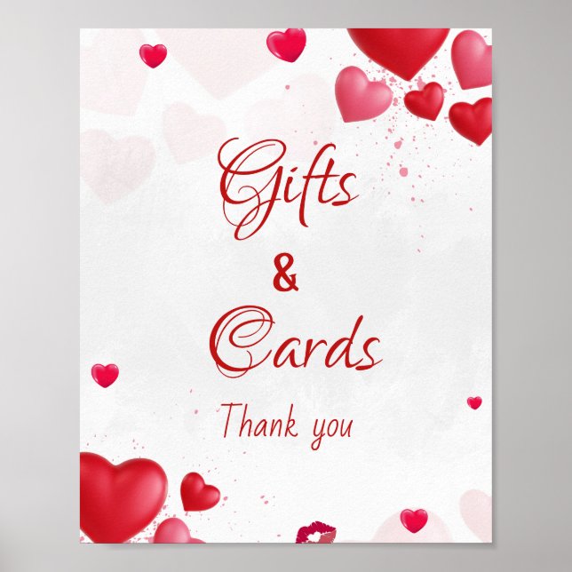 Western Gifts and Cards Bridal Shower  Sign Poster (Framsidan)
