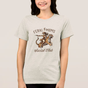 Western grafik - Feral Mammor Tri-Blend Shirt T