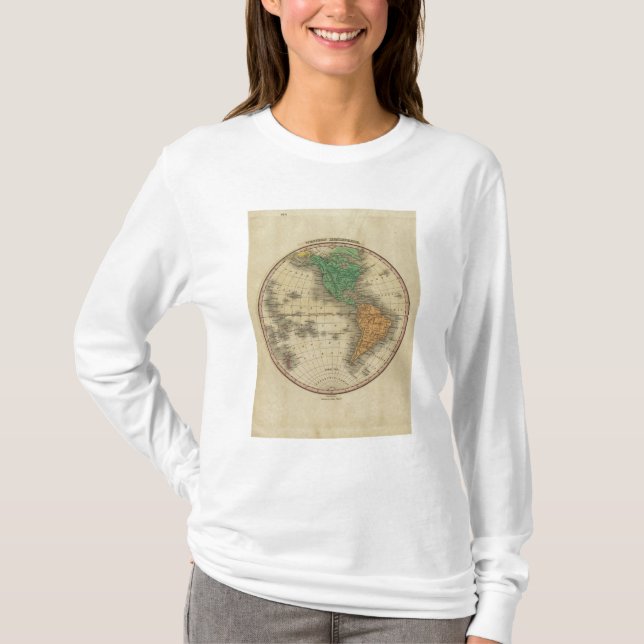 Western halvklot 16 t-shirt (Framsida)