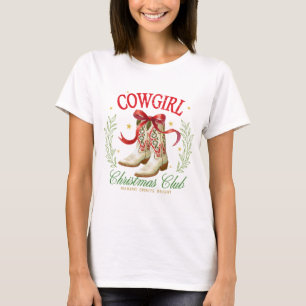 Western Helgdag för Cowgirl-Klubben T Shirt