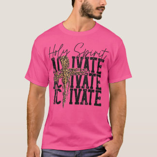 Western Heliga av leopard aktiverar Jesus Kor C T Shirt