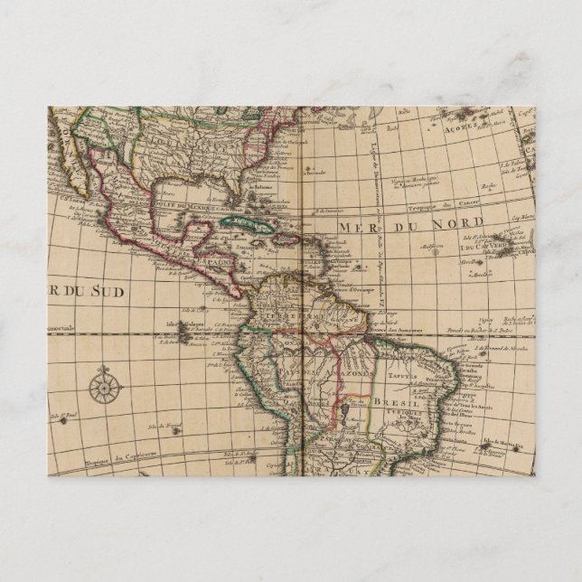 Western Hemisphere 12 Vykort (Framsida)