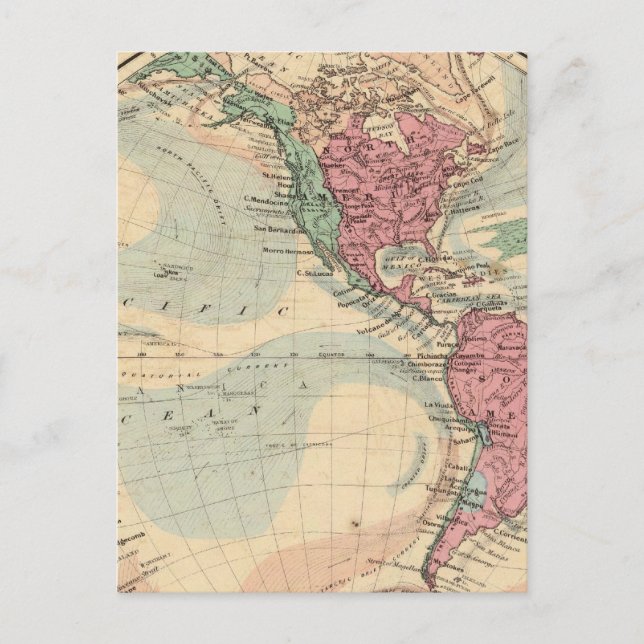 Western Hemisphere 14 Vykort (Framsida)