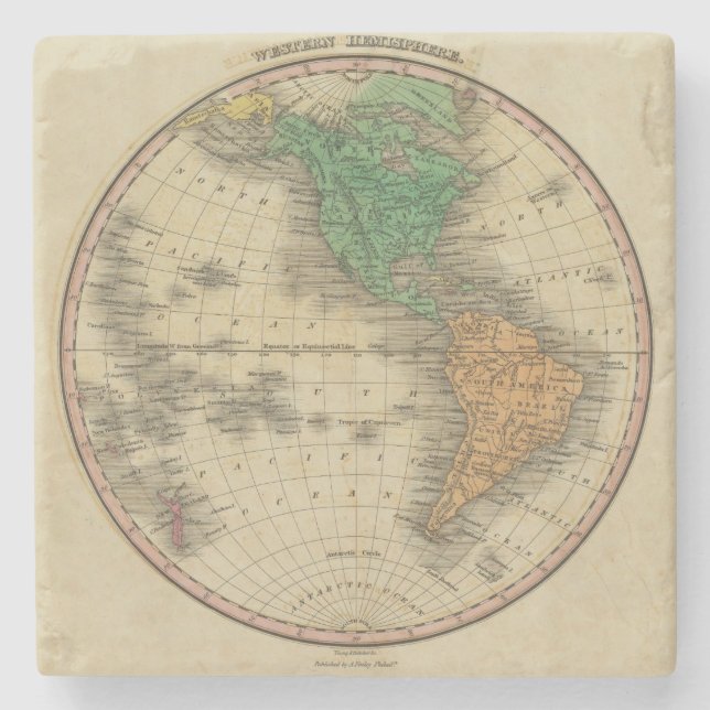 Western Hemisphere 16 Stenunderlägg (Framsidan)