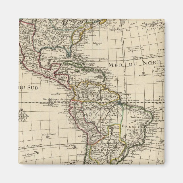 Western Hemisphere 2 Magnet (Framsidan)
