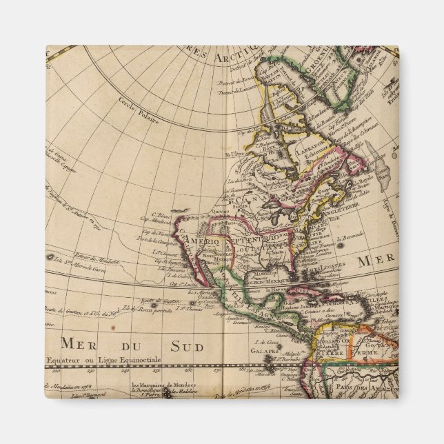 Western Hemisphere 3 Magnet (Framsidan)