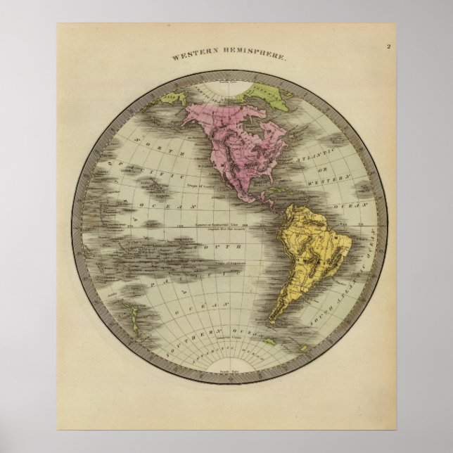 Western Hemisphere 3 Poster (Framsidan)