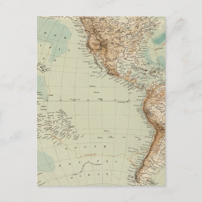 Western Hemisphere 3 Vykort (Framsida)