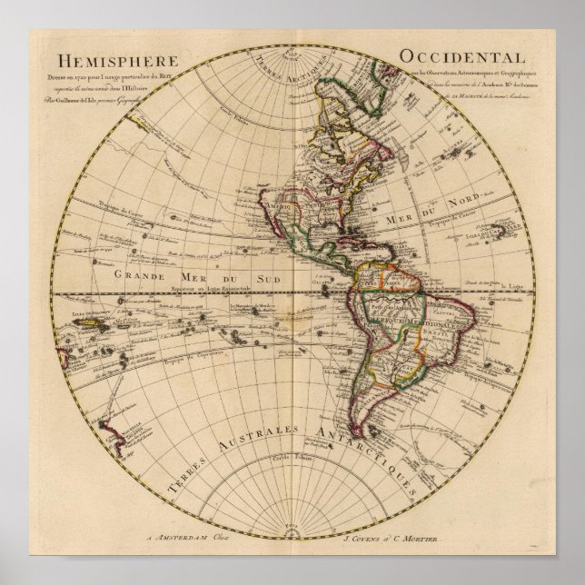 Western Hemisphere 5 Poster (Framsidan)