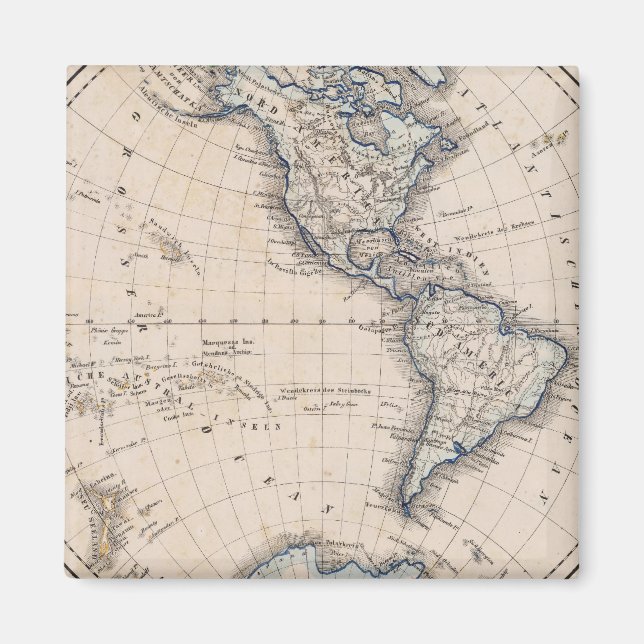 Western Hemisphere 6 Magnet (Framsidan)