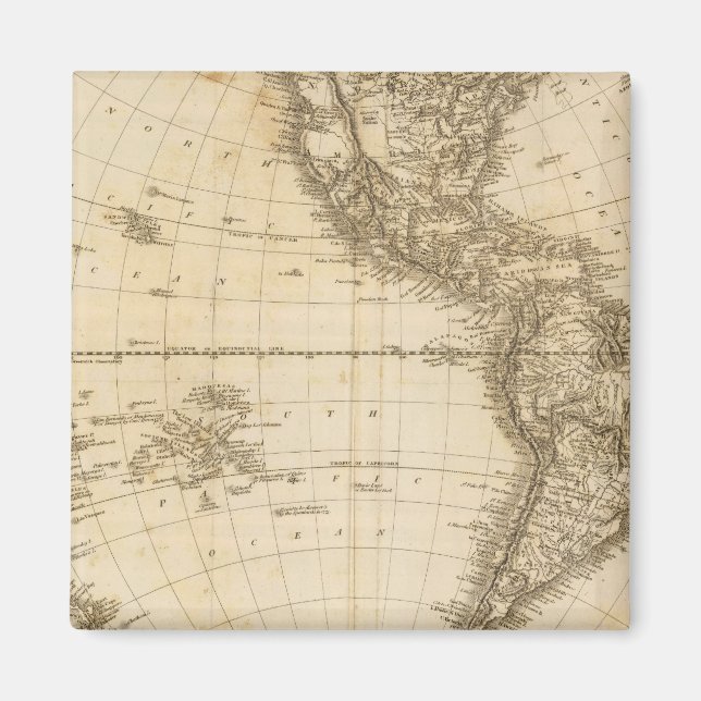 Western Hemisphere 6 Magnet (Framsidan)