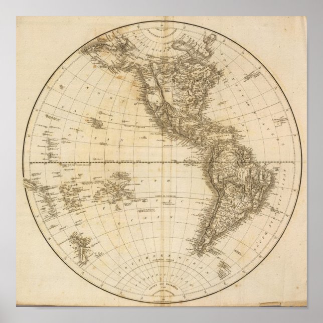Western Hemisphere 8 Poster (Framsidan)