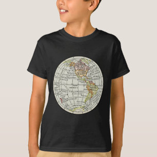 Western Hemisphere Karta Globe Travel Tröja