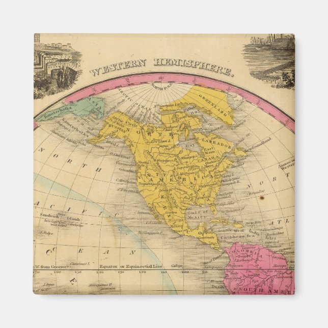 Western Hemisphere Magnet (Framsidan)