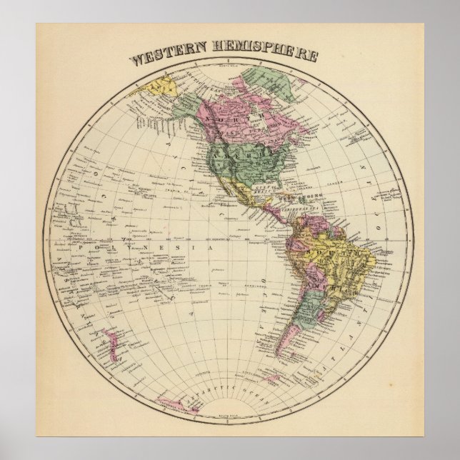 Western Hemisphere Poster (Framsidan)
