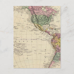 Western Hemisphere Vykort