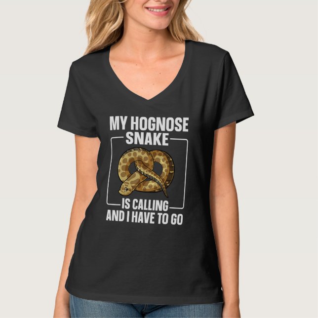 Western Hognose Hoggy Hognose Snake T Shirt (Framsida)