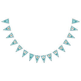 Western Horse Birthday Bunting Flags Vimplar