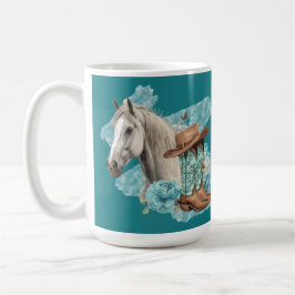 Western Horse Kaffemugg