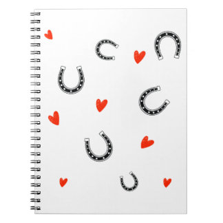 Western Horseshoe Heart – Country Notebook Anteckningsbok