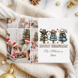  Western Howdy Christmas 5 photo Julkort