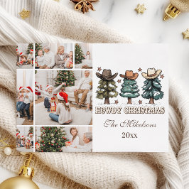  Western Howdy Christmas 7 photo Julkort