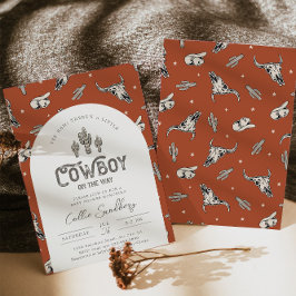 Western inbjudan till babyvisningsprogram