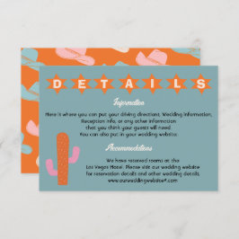 Western information om BrightStor Cowboy Inbjudningar