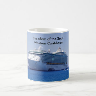 Western karibisk kryssningmugg kaffemugg