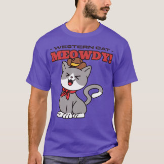 Western Katt-vintage T Shirt