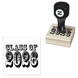Western klass 2026 Studenten Stämpel