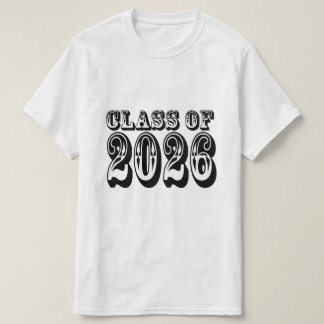 Western klass 2026 Studenten T Shirt