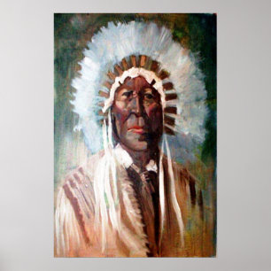 Western konst i Indien Poster