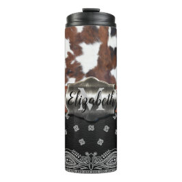 Western kowhide Thermal Tumbler