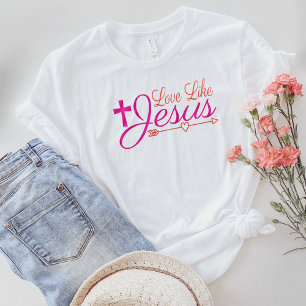 Western kristen Shirt, Kärlek som Jesus T Shirt