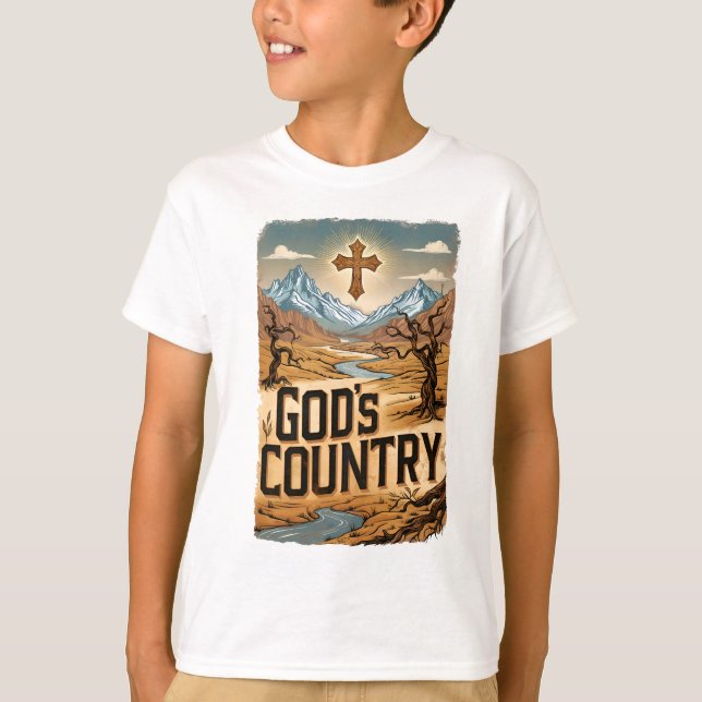 Western kristen t shirt (Framsida)