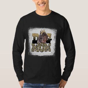 Western Leopard Bouvier Des Flandres Mamma Mor T Shirt