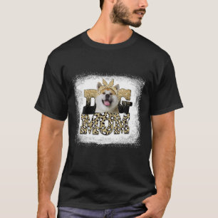 Western Leopard Shiba Inu Mamma Mors dag T Shirt