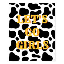 Western,Let's Go Girls Affisch, Girl Power Väggkon
