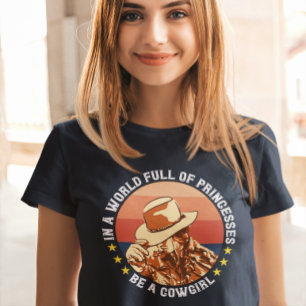 Western leverans,Vild Shirt,Texas Shirt,Land Shirt T