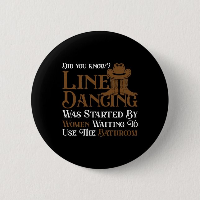 Western Line Dance 5678 Funny Line Dancing Knapp (Framsida)