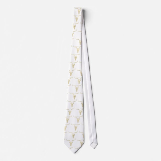 Western Longhorn Neck Tie Slips (Framsida)